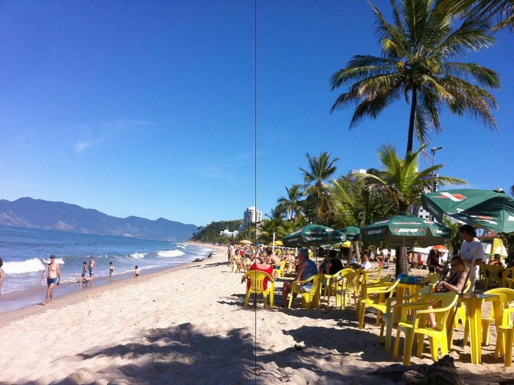 Lindo Apto Praia Martin De Sa Em Condominio Com Piscina, Estacionamento, Wi-Fi 150Mbps,Perto Do Mar!!! Caraguatatuba Exterior foto
